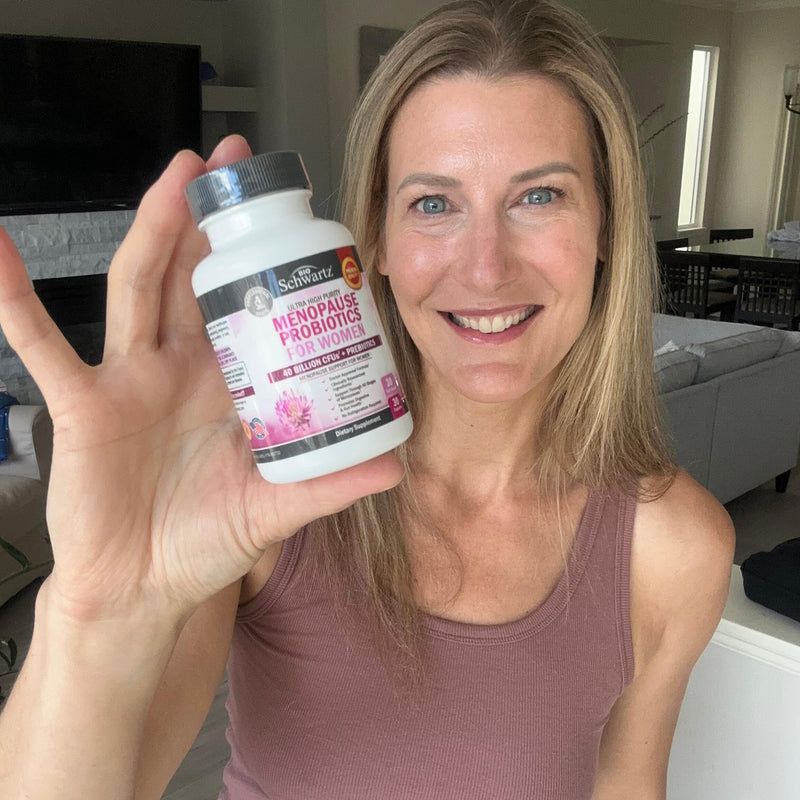 [Australia] - Menopause Supplements for Women - 40 Billion CFU Menopause Probiotics for Women - Support for Hot Flashes Night Sweats Mood Swings and Balance - Non-GMO, 30 Easy-Swallow Capsules, 30 Servings 30 Count (Pack of 1) 