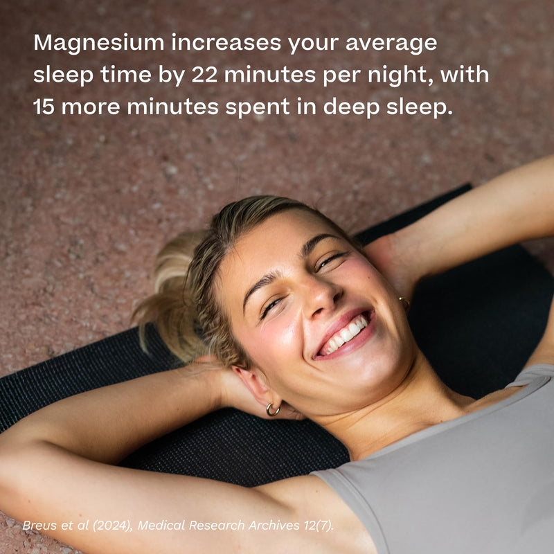 Magnesium Glycinate 3-in-1 Complex | Zinc & Vitamin D3 | 120 Capsules (60-Day Supply) | for Sleep, Calm & Muscle Support | Sustainable Packaging | BBC Good Food Star Buy 2026