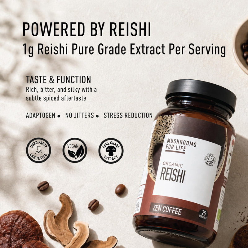 Mushrooms 4 Life Organic Reishi Zen Coffee