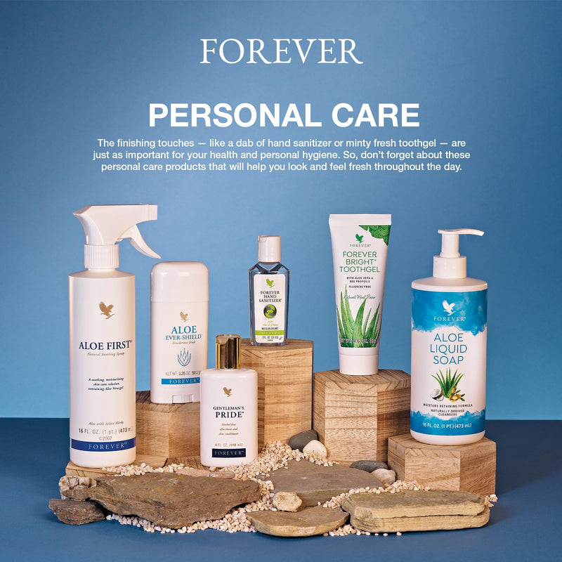 [Australia] - Forever Living - Bright Toothgel, Fluoride-Free Aloe Vera Gel with Bee Propolis, Peppermint-Spearmint Flavor, 4.6 oz, 2 Pack Mint 4.6 Ounce (Pack of 2) 