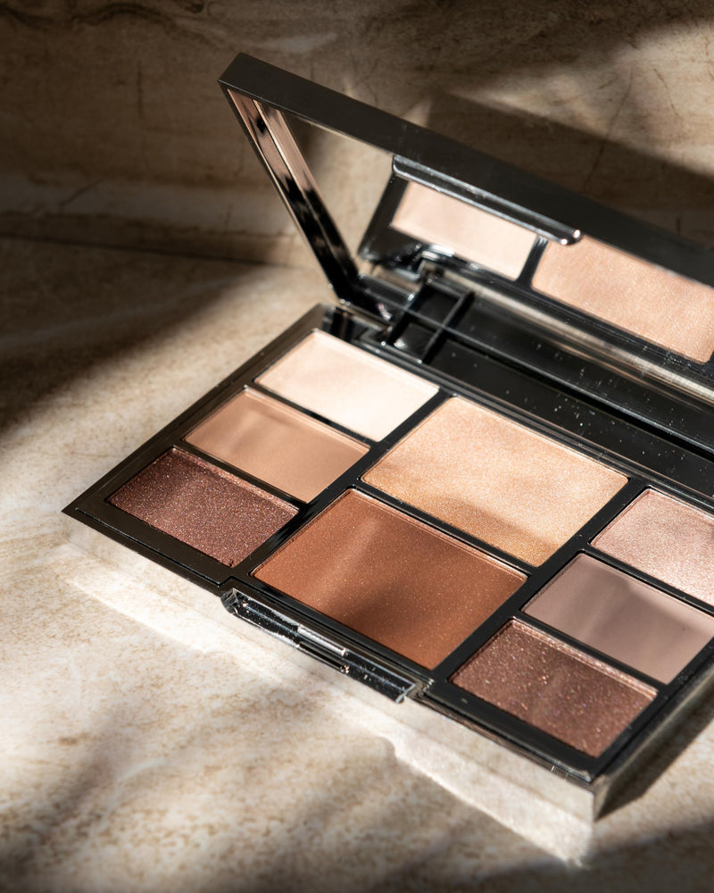 [Australia] - Lune+Aster RealGlow Face & Eye Palette | Illuminating All-Over-Glow Palette With Bronzer, Highlighter And 6 Nude Eyeshadows. 