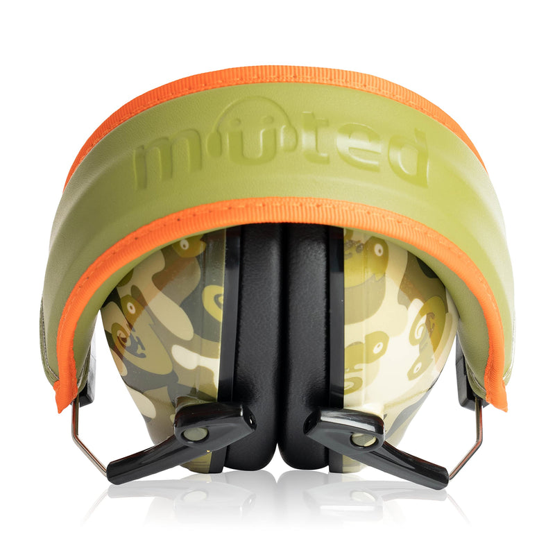[Australia] - Kids Noise Cancelling Ear Muffs - Toddler Sensory and Autism Hearing Protection Noise Cancelling Headphones Camo Chameleon Child (2-13 Years) 