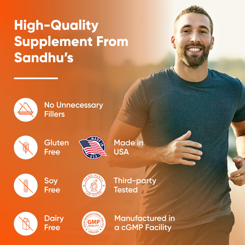 [Australia] - Sandhu's Quercetin 1000mg Per Serving Vegetarian Capsules Bioflavonoids Supports Immune Health & Cardiovascular Health, Respiratory Health, Seasonal Allergy Relief 120 Count Quercetin (Pack of 1) 
