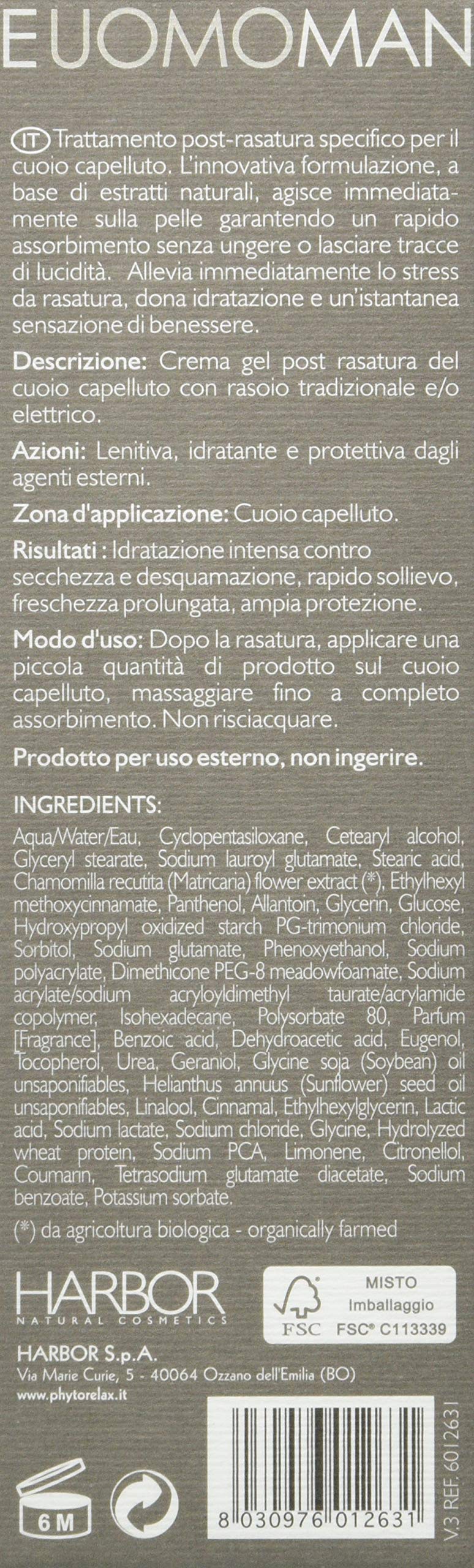 [Australia] - Phytorelax Scalp Cream Post-Shave, Pack of 1 (1 x 75ml) 