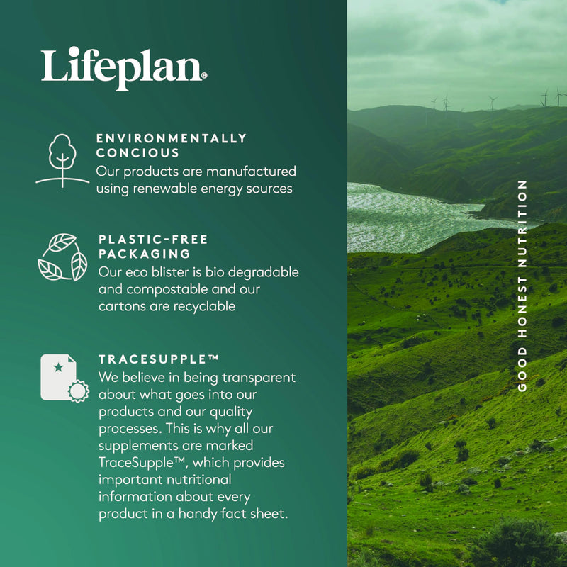 LIFEPLAN Collagen Plus 60 Capsules – Collagen Supplement – Skin, Hair, Nails & Joint Support – 81.66g 60 count (Pack of 1)