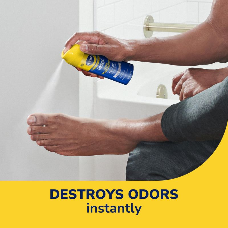 [Australia] - Dr. Scholl‚Äôs Odor-X ODOR-FIGHTING Spray-Powder // All-Day Odor Protection and Sweat Absorption - Packaging May Vary Fresh 4.7 Ounce (Pack of 1) 