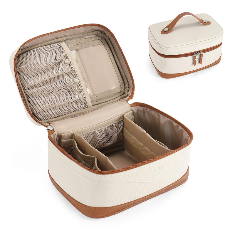 Telena Makeup Bags for Traveling, Cosmetic Bags for Women