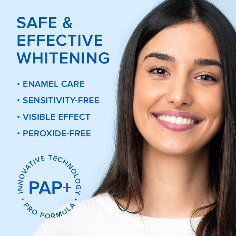 [Australia] - MAREE Teeth Whitening Strips with Mint Flavor - Comfortable for Sensitive Teeth - Calcium Formula for Gentle Dental Care & Fresh Breath - Pack of 28 1 Count (Pack of 28) 