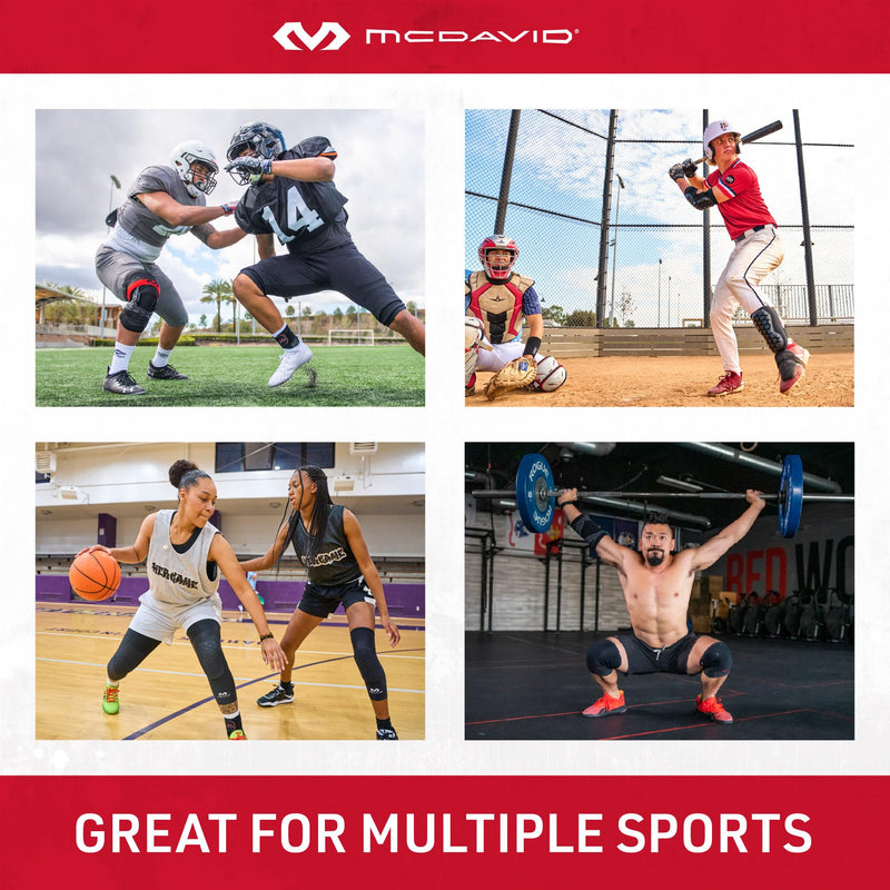 [Australia] - McDavid Ankle Brace w/Cross Straps, Maximum Support, Comfortable Compression & Breathable Design, Injury Recovery Large 