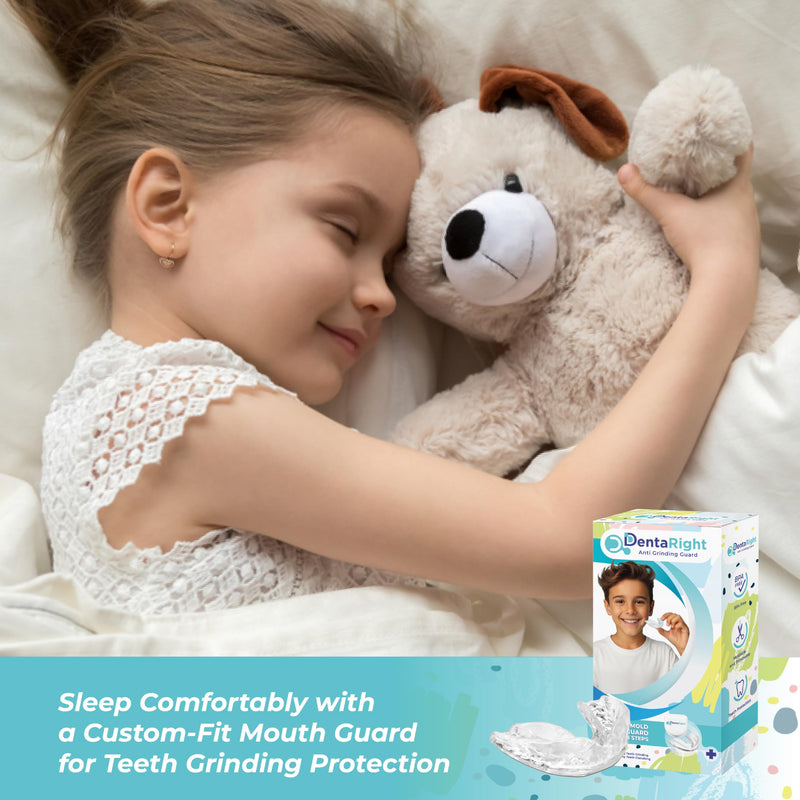 [Australia] - Moldable Mouth Guard for Teeth Grinding and Clenching, Custom Fit Anti Grinding Guard for Kids and Adults with Small Mouths, Pack of 6 Available in 2 Sizes 