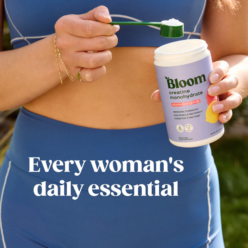 [Australia] - Bloom Nutrition Creatine Monohydrate Powder, 5g Micronized Creatine per Serving, Supports Muscle Recovery, Strength, Endurance, Pre or Post Workout, Gluten Free, Non GMO, Raspberry Lemon, 40 SVG, 9 oz NEW! Raspberry Lemon 9 Ounce (Pack of 1) 