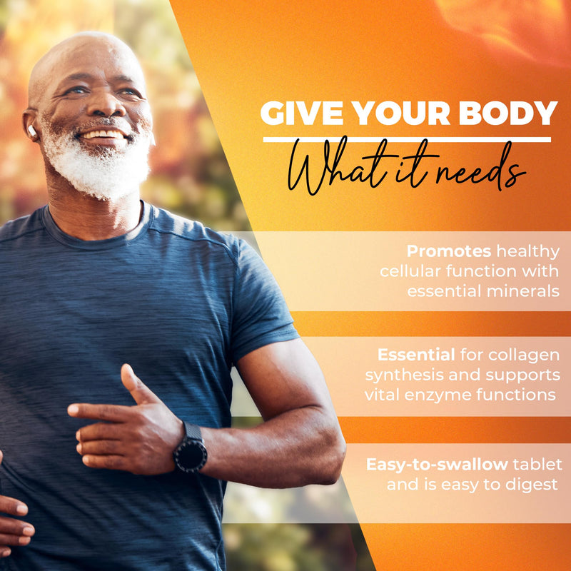 [Australia] - Copper Supplements for Women and Men (90 Capsules) Boosts Energy, Nourishes Body, Anti-Aging Formula, Includes Vitamin C, Zinc & Selenium, Non-GMO, Made in USA - GMP Certified 