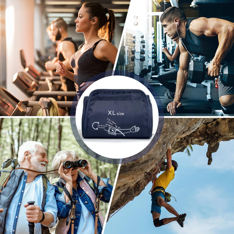 [Australia] - Blood pressure cuff replacement, 1 piece, blood pressure monitor, upper arm blood pressure cuff, Velcro cuff, 22-52 cm, extra large cuff, compatible with most blood pressure monitors (BP device not included). 