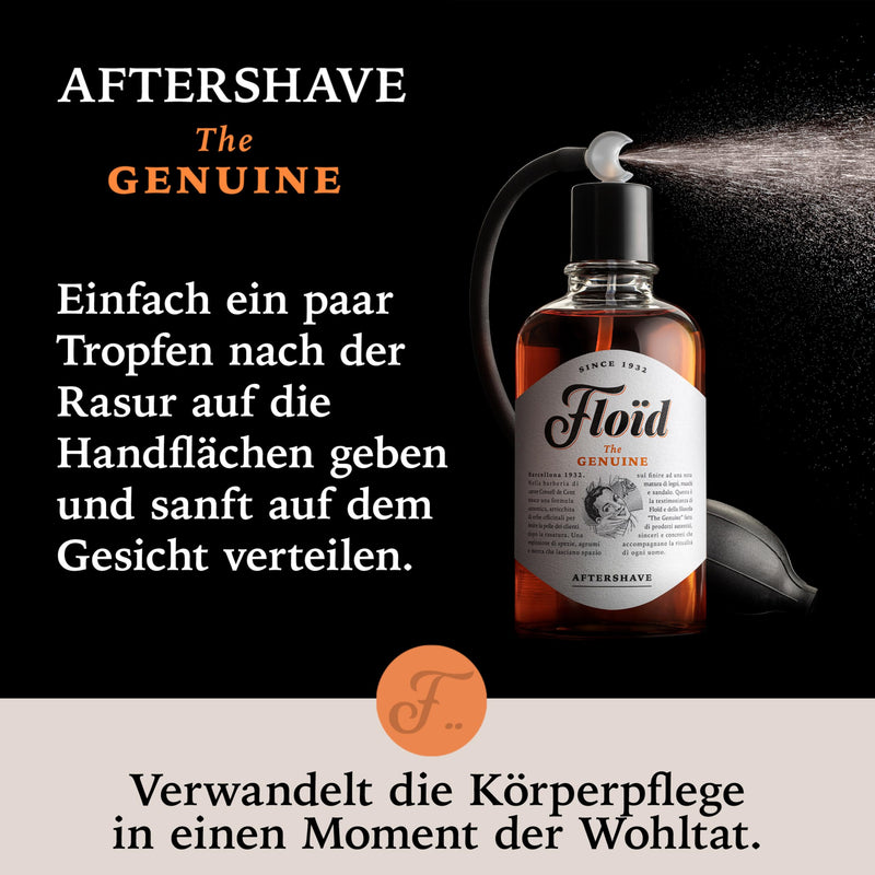 [Australia] - Floïd The Genuine Aftershave Lotion (400 ml), after shave balm with refreshing menthol, balancing and regenerating after shave 