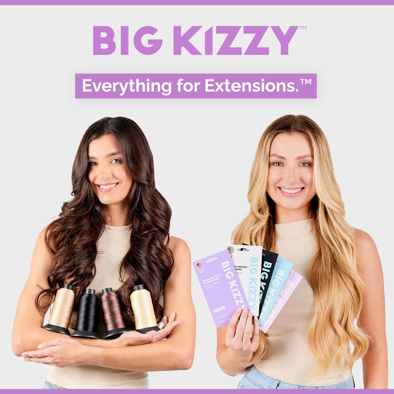 Big Kizzy Tape in Extension Remover Spray - Remover 1 (8oz) - Fastest and Easiest Tape In Remover - Compatible with all Human Hair Extension Tape