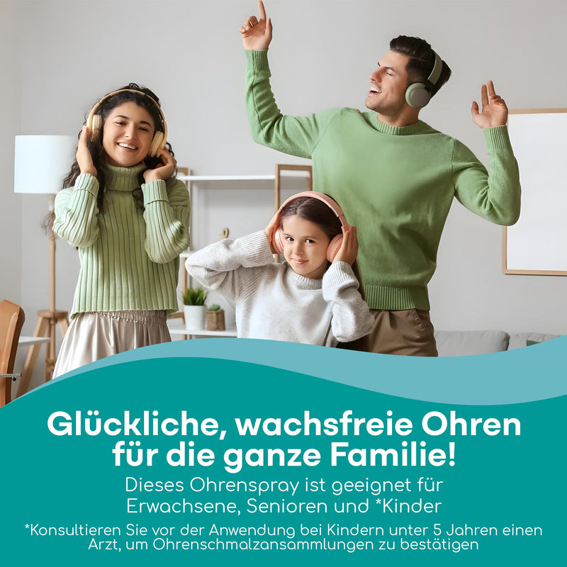 [Australia] - Medi Grade Olive Oil Spray Earwax Remover Spray for Clogged Ears, 20 ml - 100% Natural, Softens Hardened Earwax and Deposits - Over 50 Effective Ear Cleaning Spray 