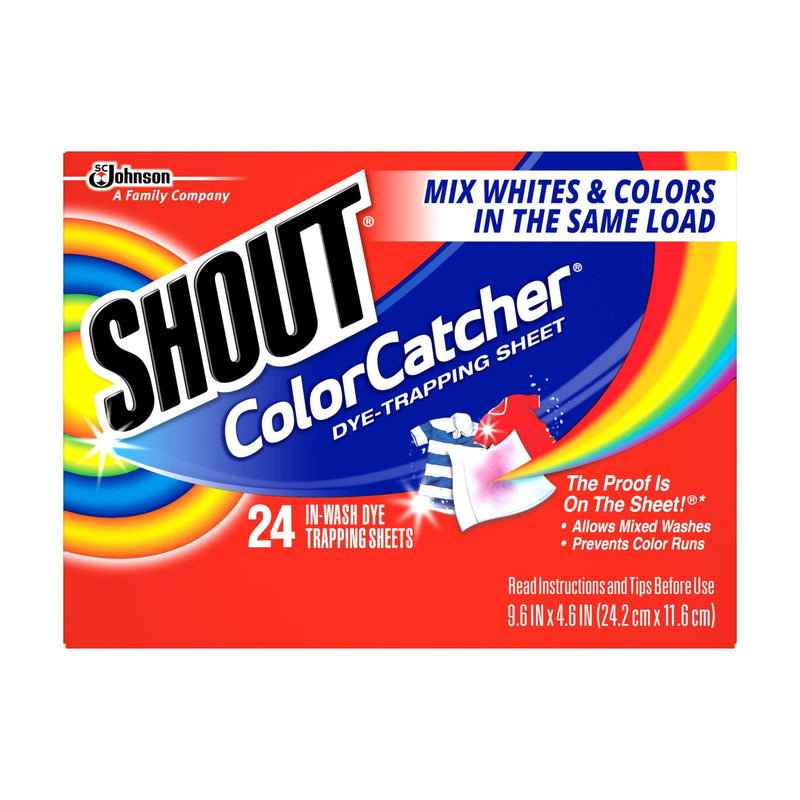 [Australia] - SHOUT Color Catcher, Dye-Trapping Sheets, 24 Sheets 