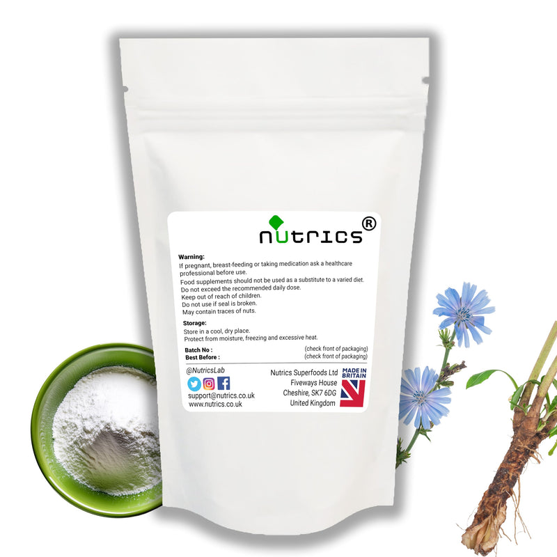 Inulin 75g Prebiotic Powder- Chicory Root Natural Dietary Fibre - Suitable for Vegan Vegetarian Diet 100% Pure - No Additives (75g Inulin Powder) 1 count (Pack of 1)