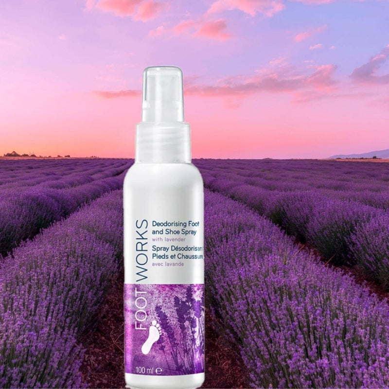 Foot And Shoe Spray With Lavender- Anti Odor- 2Pcs Set