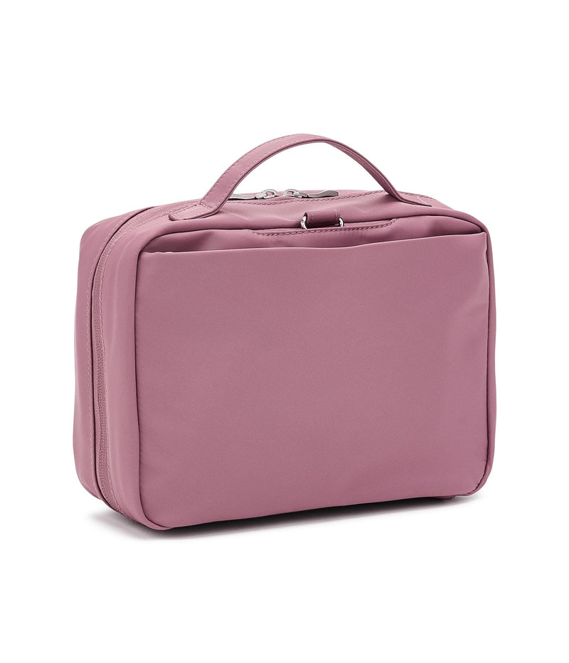 Baggallini Women's Lenox Toiletry Kit, Mauve Twill, One Size