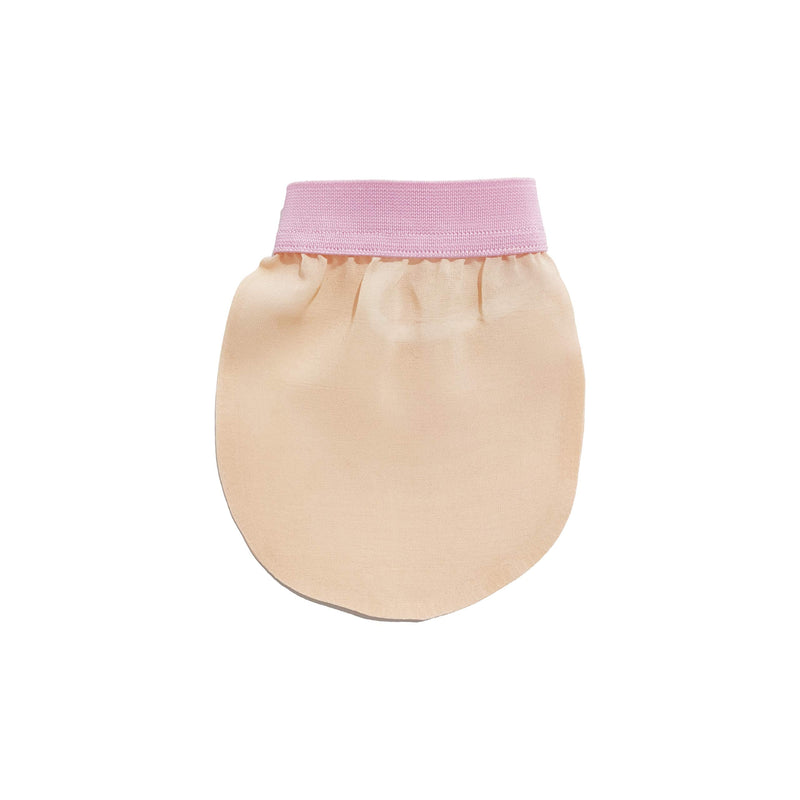 [Australia] - Feel Fine Turkish Exfoliating Glove Set - 100% Natural Plant Silk Hammam Kese for Body Exfoliation for Women & Men, Perfect for Shower, Bath & Spa (Pink & Light Pink) 