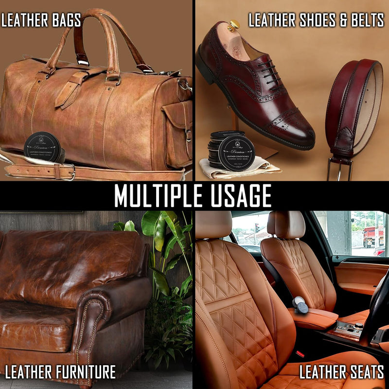 [Australia] - Premium Quality Leather Conditioner - for Boots, Shoes, Purses, Bags, Accessories, and Auto Interiors. Water Repelling 