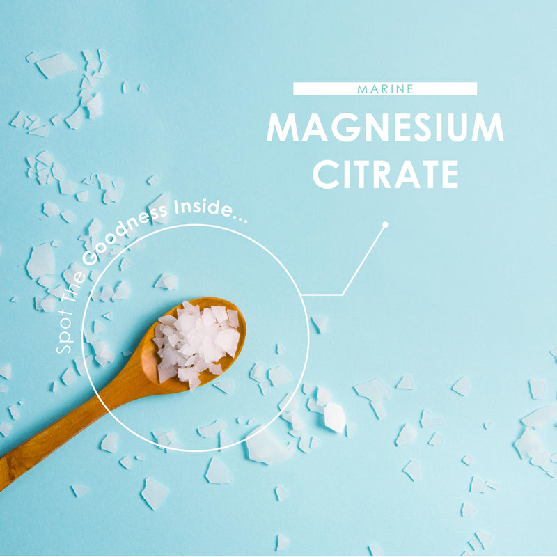 Marine Magnesium Citrate 1480mg with BioPerine® - Sourced from the Dead Sea - Providing 440mg Elemental Magnesium - Supports the Nervous System - Reduces Tiredness and Fatigue - 180 Vegan Capsules 180 count (Pack of 1)