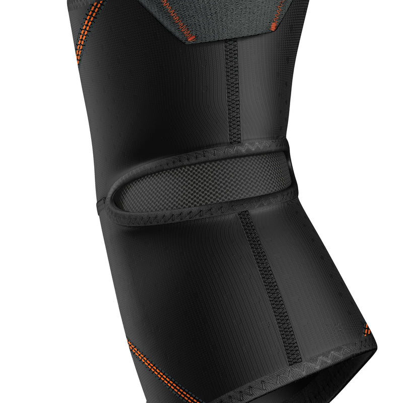 Shock Doctor Elbow Compression Sleeve with Extended Coverage (Black) X-Large