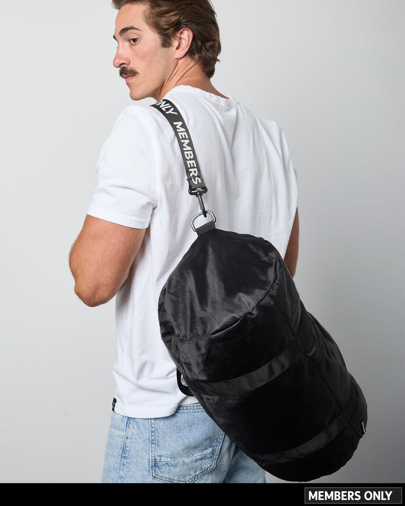 Members Only Packable Duffle Bag, Travel Compressible Bag - Foldable Duffle Bags for Traveling Essentials | Bags for Traveling Essentials