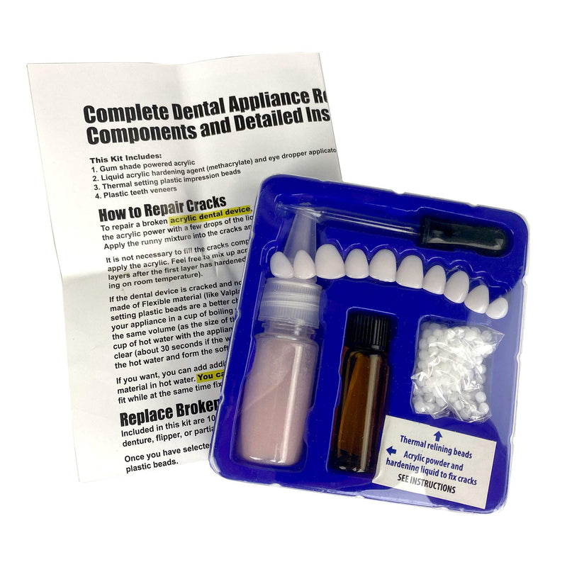 [Australia] - Instant Smile Multi Purpose Denture Repair Kit 