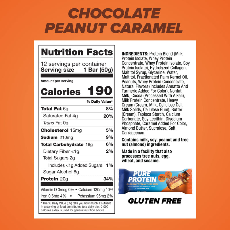Pure Protein Vanilla Protein Shake, 30g Complete Protein, Vitamins A, C, D, and E plus Zinc & Bars, High Protein, Nutritious Snacks to Support Energy, Low Sugar, Gluten Free