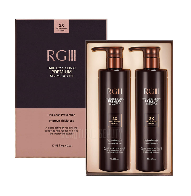 RG3 RGIII PREMIUM HAIR LOSS CLINIC SHAMPOO (ONE BOTTLE)