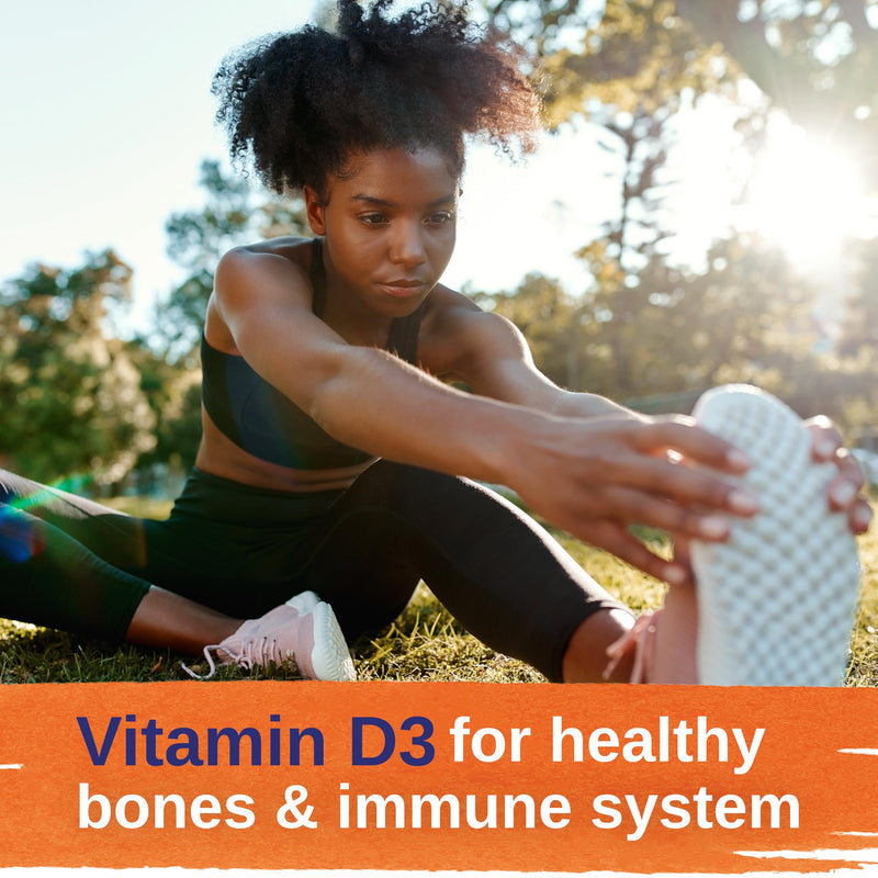Now Foods Vitamin D3 Supplement Softgels, 25 mcg, 180-Count 180 Softgels