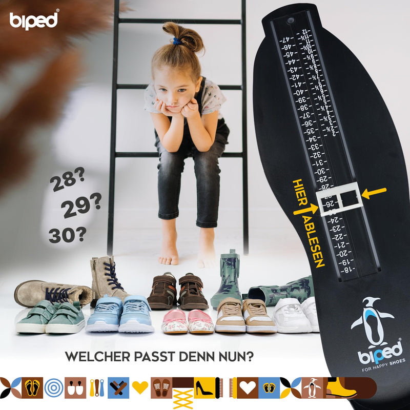 [Australia] - biped foot measuring device for children and adults - for precise sizing of shoes - shoe sizer for children, women and men z2922 