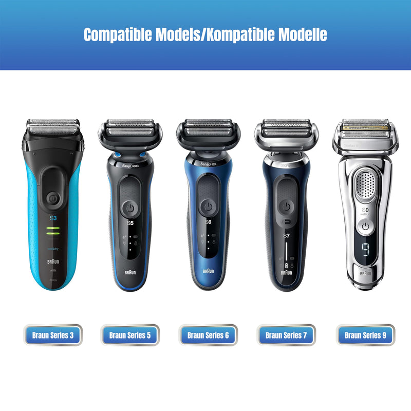 [Australia] - Bag for Braun Series 3 ProSkin 3040s Braun Series 5 51-B1000s etc. Braun Series 6 7 9 Electric Shaver Braun 300 ProSkin 3030s ProSkin 3020s Braun 3010BT Case Case Bags Carry Bag by LAVSS Black 