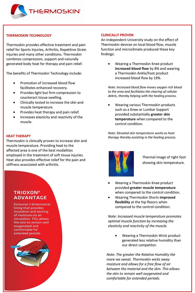 Thermoskin Wrist Braces, Wrist-Hand Brace With Dorsal Stay, Left, XX-Large