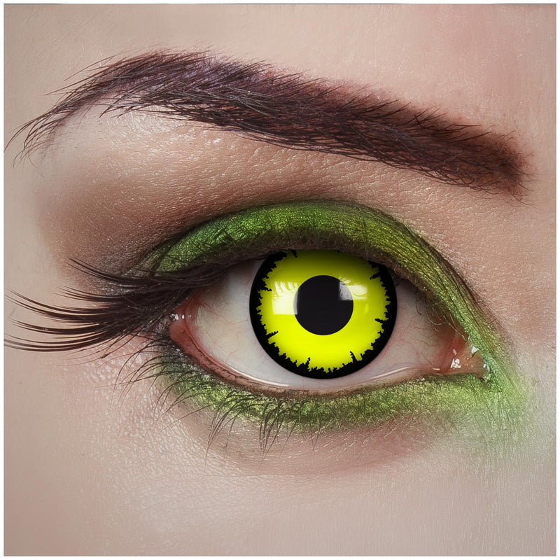 [Australia] - aricona contact lenses colored lenses - yellow contact lenses - Halloween contact lenses colored without strength Vampire Fever 