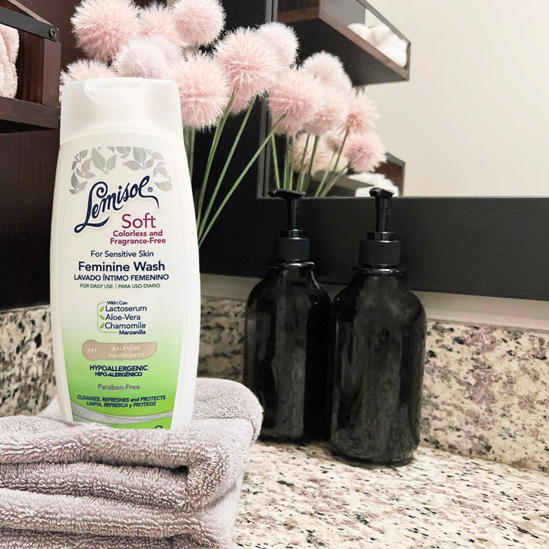 [Australia] - LEMISOL Soft Feminine Wash, Fragrance-Free for Sensitive Skin, 12.5 Fl Oz Bottle 