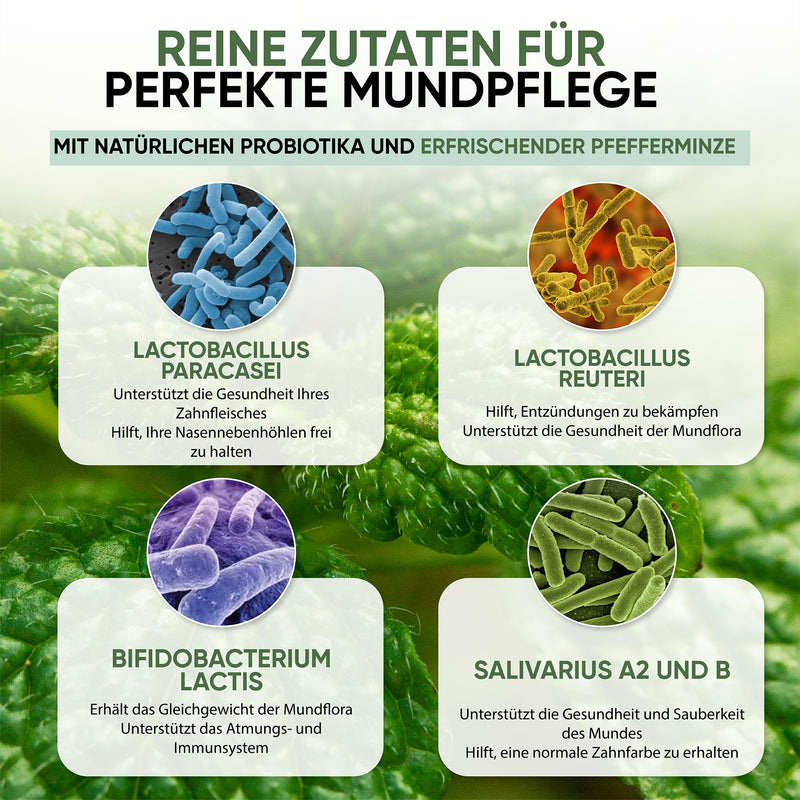 [Australia] - ProDentim from NutriSolution I Chicory, Bifidobacterium, Lactobacillus, Peppermint Oil I Promotes oral health and fresh breath I 30 pastilles I 30 day supply I Made in France 1 