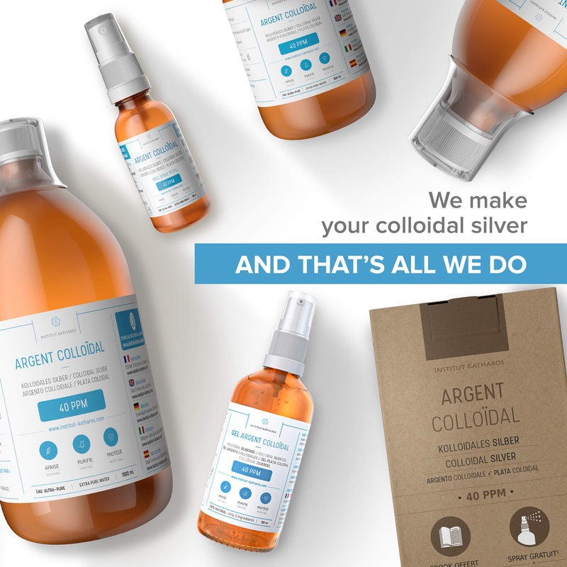 [Australia] - Colloidal Silver Liquid 10 fl oz & Spray to Fill ‚óè Bioactive Hydrosol Silver Water ‚óè Natural Immune Support Nano Sol Supplement Solution ‚óè Ionic Minerals 40 PPM ‚óè Organic Structured Plata Coloidal 10 Fl Oz (Pack of 1) 