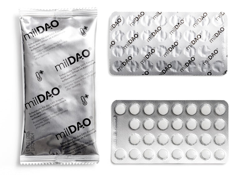 60 Vegan Tablets | DAO Enzyme Supplement for Histamine Intolerance | Pure & High-Standard, Halal-Certified | 1,000,000 HDU per Tablet | with Catalase | Foil Pouch for Maximum Stability 60 count (Pack of 1)