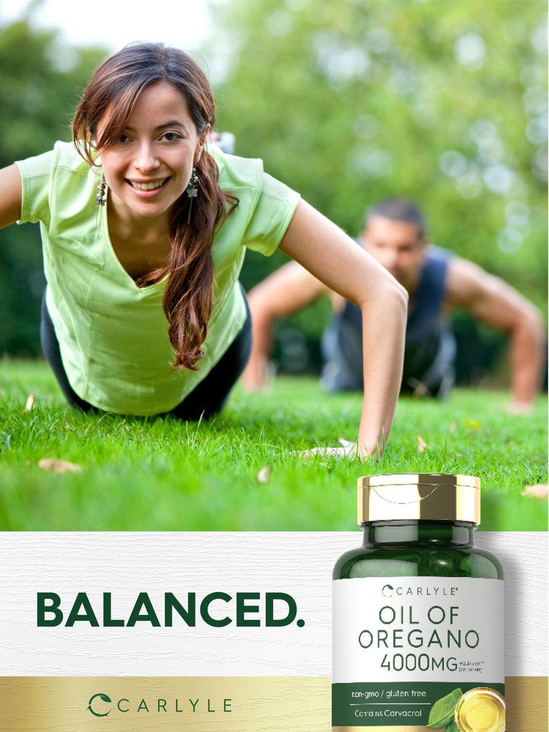 [Australia] - Carlyle Oregano Oil 4000mg Supplement | 150 Softgel Capsules | Contains Carvacrol | Non-GMO & Gluten Free Formula 150 Count (Pack of 1) 