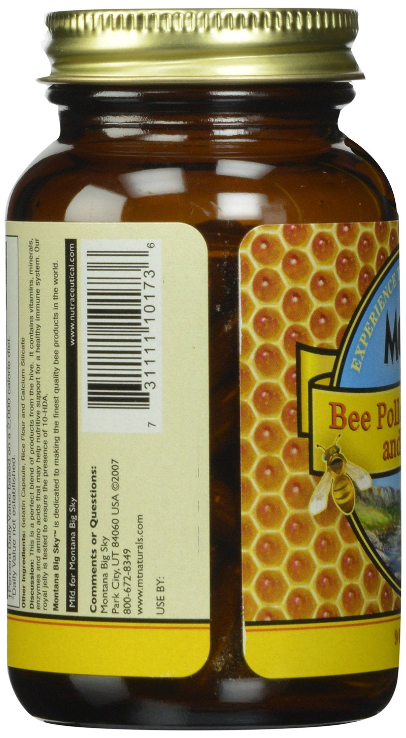 [Australia] - Honey Gardens Bee Pollen Royal Jelly and Propolis Capsules, 90 Count 