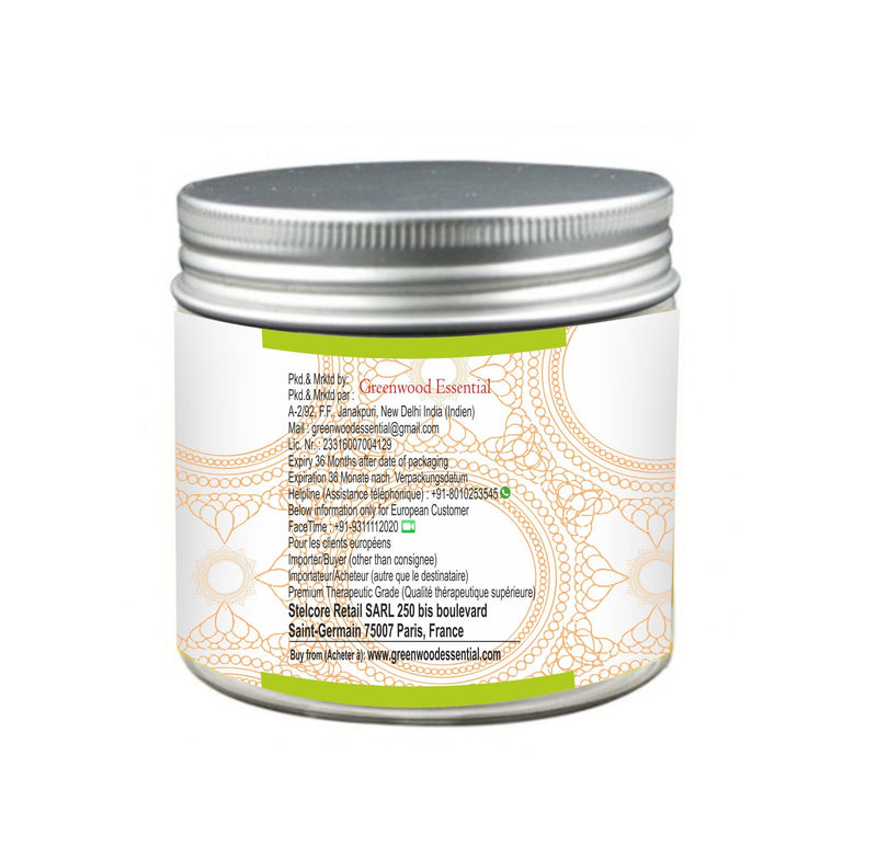 [Australia] - Greenwood Essential Pure Flax Seed Powder (Linum usitatissimum) Organic Certified 100gm (3.5 oz) 
