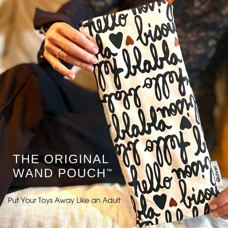 The Original Wand Pouch™ – Storage for Full-Size Wand Massagers | Put Your Toys Away Like an Adult™
