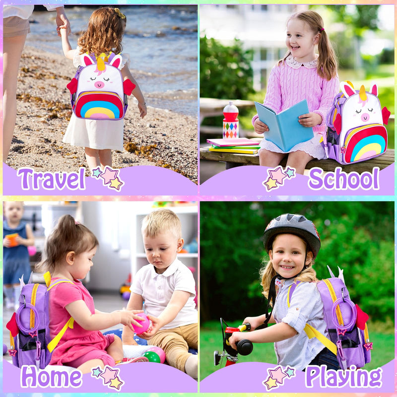 [Australia] - Feeding Tube Backpack G Tube J Tube GJ Tube Backpack for Enteral Feeding Pump Baby Accessories, Not Include Tube(Unicorn) Unicorn 