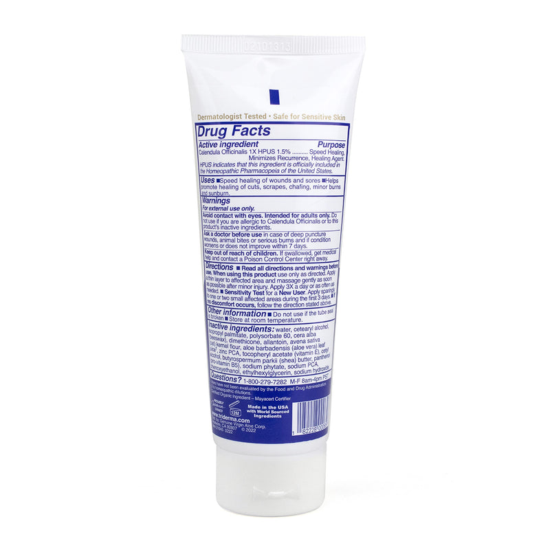 [Australia] - TriDerma MD Pressure Sore Relief Healing Cream for Bed Sores, Pressure Sores, Wound Healing, Chafed Skin and Hard-to-Heal Skin Sores with Calendula and AP4 Aloe Vera Gel, 4 oz Tube 4 Ounce (Pack of 1) 