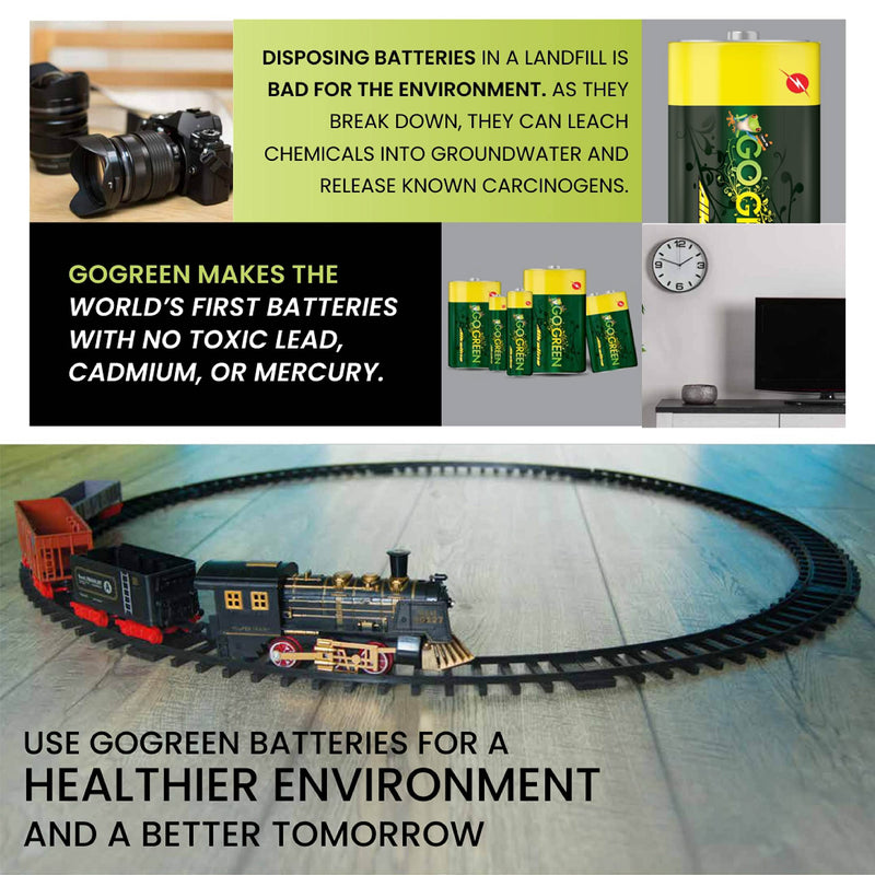 [Australia] - GoGreen Power (24004) Eco Friendly Alkaline D Batteries - No Lead, Cadmium or Mercury - Pack of 2 