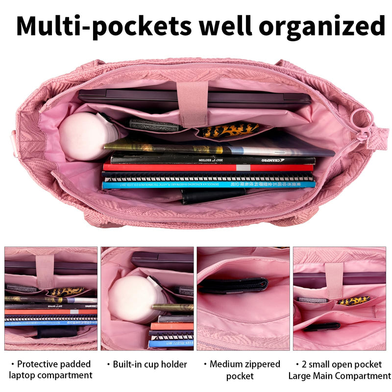 SMONT Toiletry Bag and Tote Bag for Women