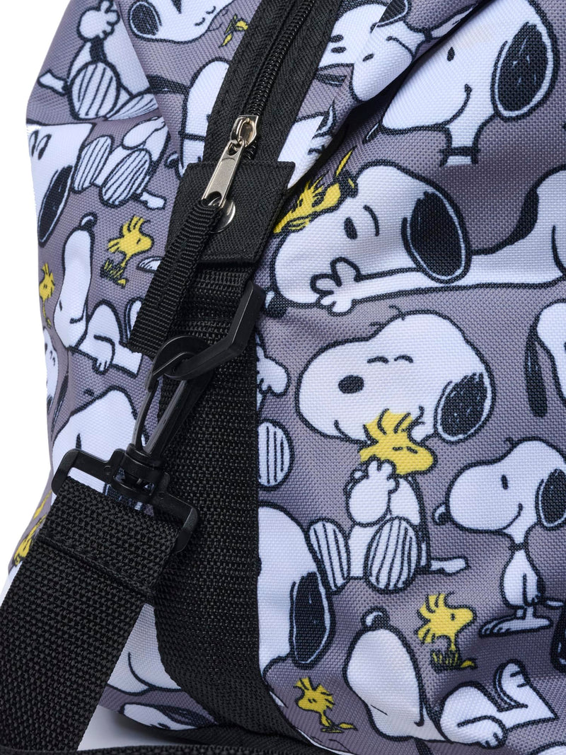 Peanuts Tote Duffel Bag Snoopy Woodstock All Over Print Weekender Travel